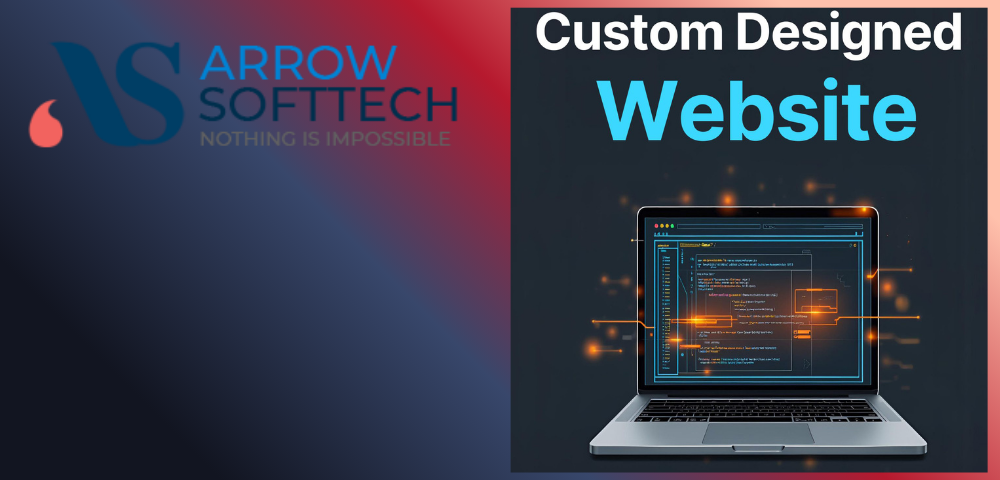 SEO and custom designed website services showcasing modern, responsive business website design